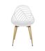 Lot de 4 chaises ajourées ALAMEDA-4