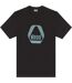 T-shirt Motif/style Logo Triangulaire Homme Noir Diesel-2