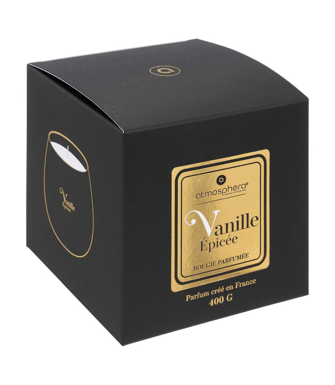 Bougie Parfumée Arlo 400g Vanille Épicée-2