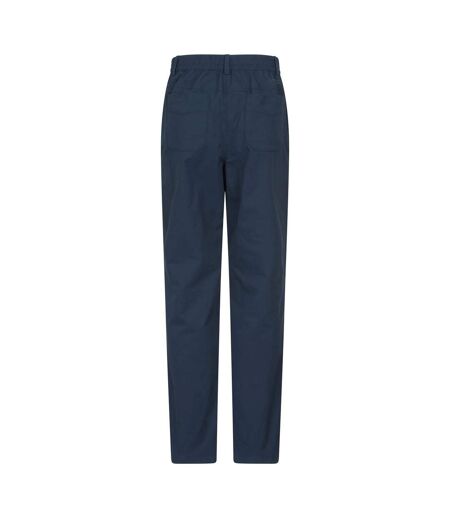 Womens/ladies Delta Stretch Trousers Navy Mountain Warehouse