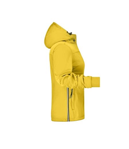 Veste Maritime Femme Jaune Bleu Marine Blanc James And Nicholson
