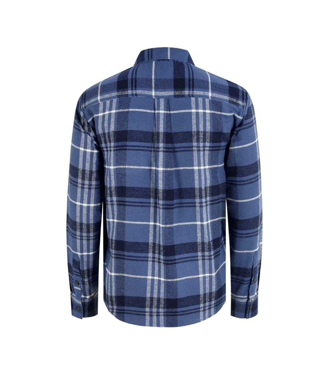 Chemise Manches Longues Motif/style À Carreaux Homme Bleu Marine SoulCal-2