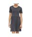 Robe Grise Femme Pieces kamala - L