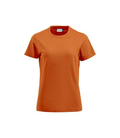 Clique Womens/Ladies Premium T-Shirt (Blood Orange) - UTUB258