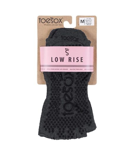 Toesox - Chaussettes à demi-orteils - Femme (Noir) - UTMQ602