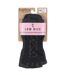 Toesox - Chaussettes à demi-orteils - Femme (Noir) - UTMQ602-2