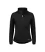 Womens/ladies Oak Harbor Soft Shell Jacket Black Cutter & Buck-1