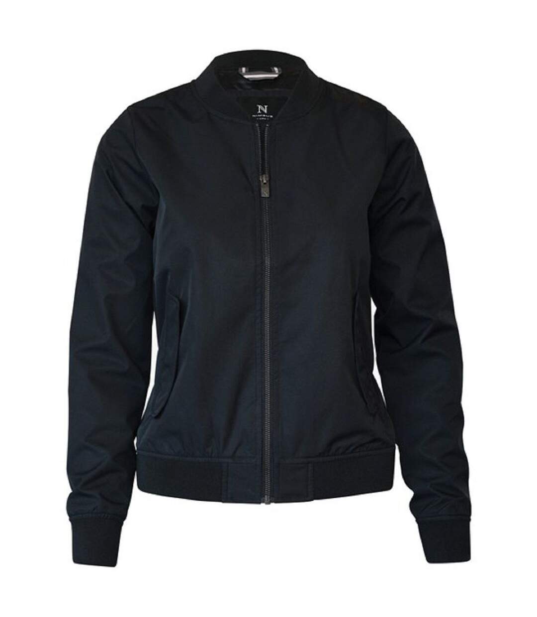 Blouson bomber - Femme - N117F - bleu marine foncé-1