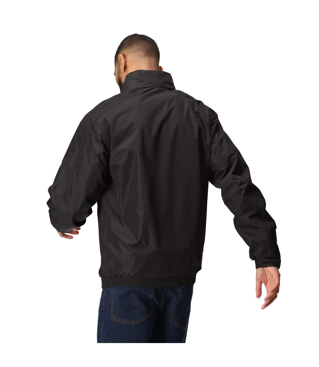 Mens dover waterproof insulated jacket black/red Regatta-2