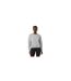 Womens/ladies Classic Sweatshirt Grey Marl USA Pro-1