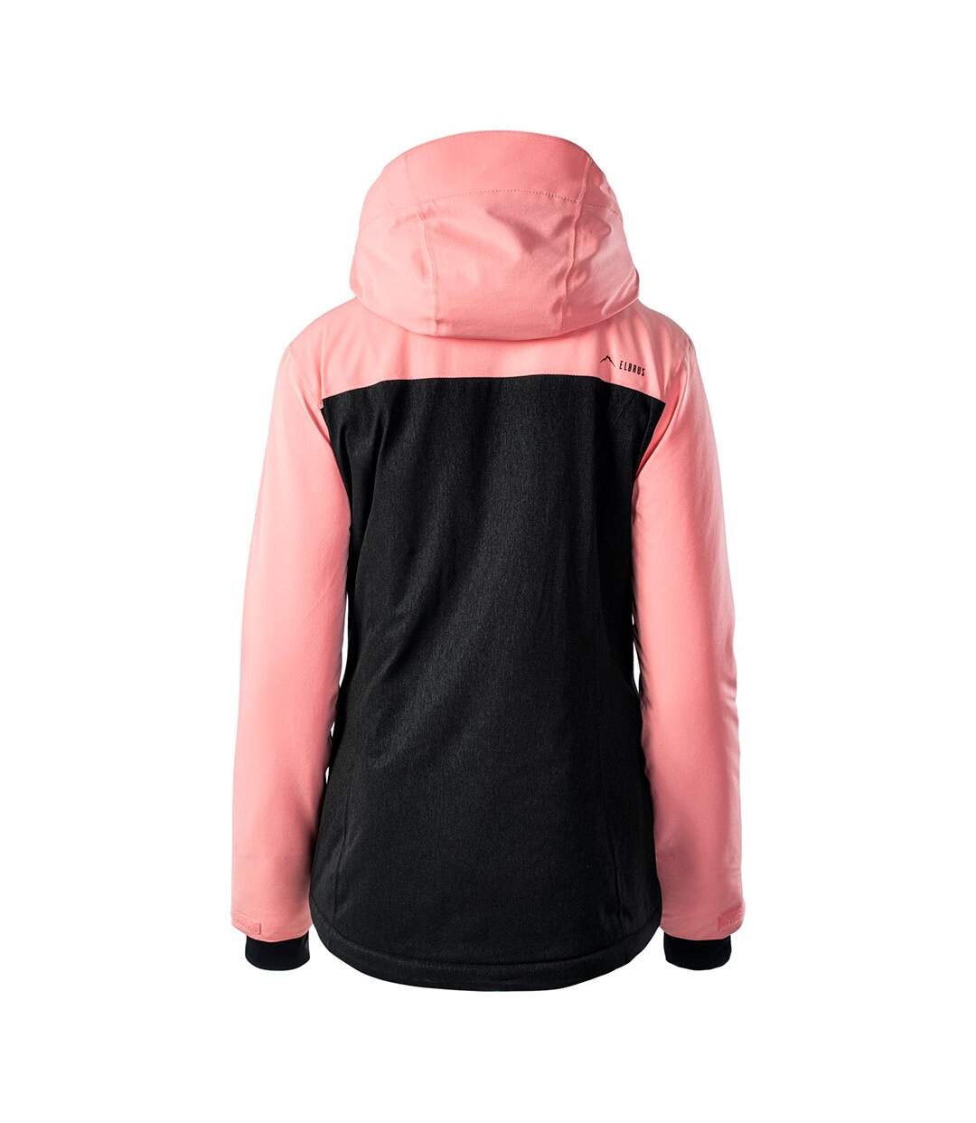 Blouson de ski lille femme noir / flamant rose Elbrus Elbrus