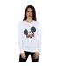 Disney Sweatshirt Femme/Ladies Mickey Mouse Sunglasses (Blanc) - UTBI27079-2