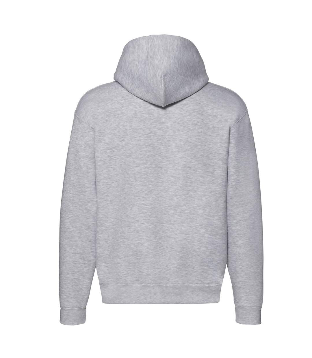 Veste À Capuche Premium Homme Gris Chiné Fruit Of The Loom-2