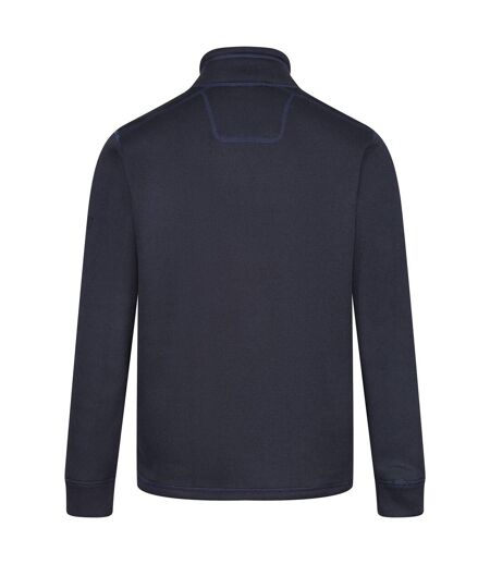 Mens Galador Half Zip Fleece Top Navy Regatta