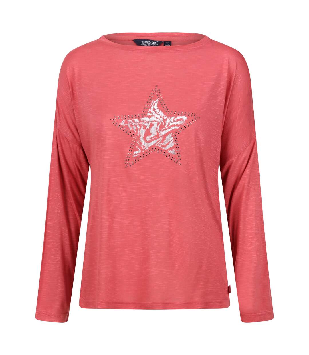 T-shirt Carlene Femme Corail Clair Regatta-2