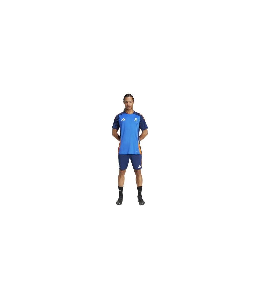 T-shirt Entraînement Motif/style Kfc Homme Bleu Adidas-1