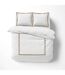 Parure de Lit 3 Pièces Lauraline 240x220cm Blanc-3