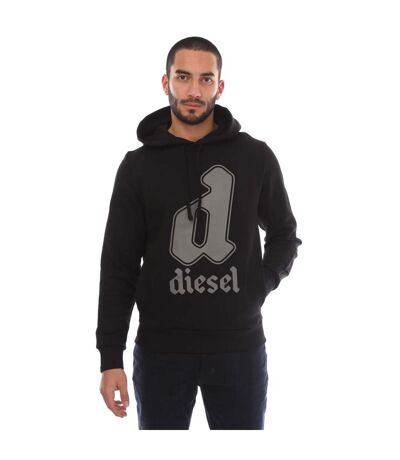 Sweat À Capuche S-ginnout 13-a Homme Noir Diesel
