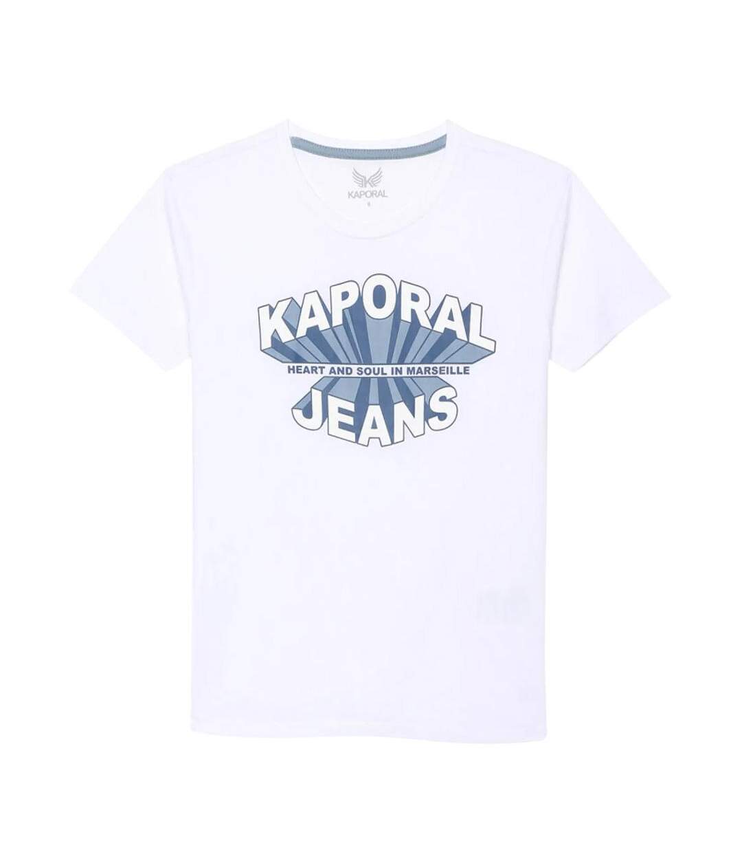 T-shirt blanc homme kaporal theom-1