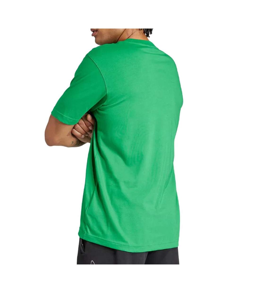 T-Shirt vert homme adidas trefoil 26-2