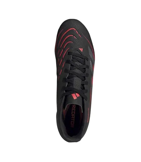 Chaussures De Foot Pour Terrain Ferme Predator Club Homme Noir Gris Adidas