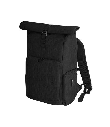Quadra Q-tech Charge Roll Up Hiking Backpack (Black) (One Size) - UTPC6542