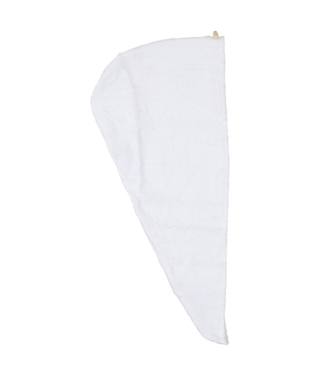 Serviette pour Cheveux Bambou 22x52cm Blanc-1