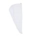 Serviette pour Cheveux Bambou 22x52cm Blanc-1