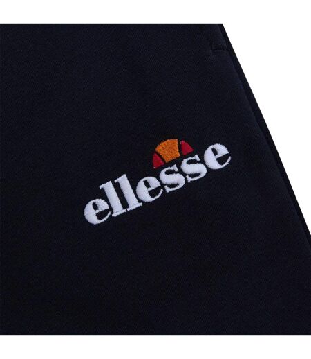 Mens Cordova Fleece Logo Joggers Black Ellesse