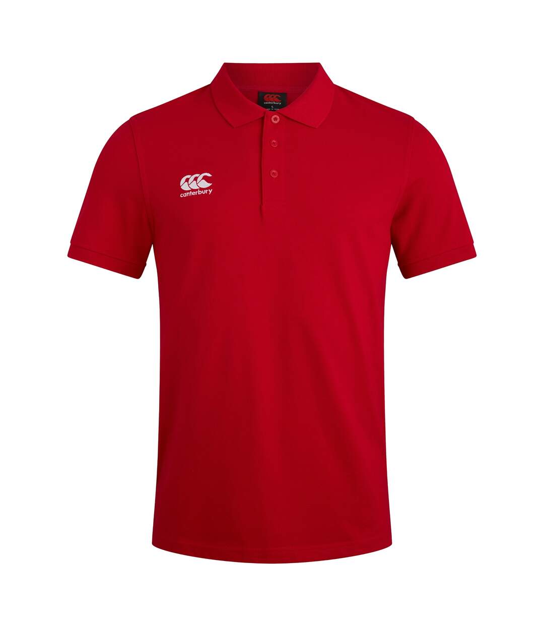 Womens/ladies Waimak Polo Shirt Flag Red Canterbury-1