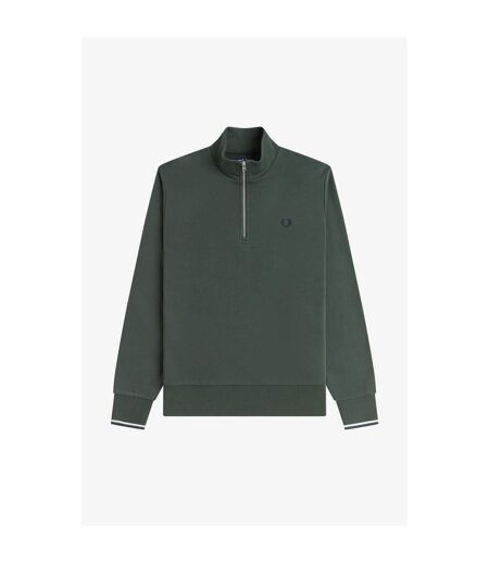 Sweat Motif/style Logo Homme Bleu Vert Fred Perry