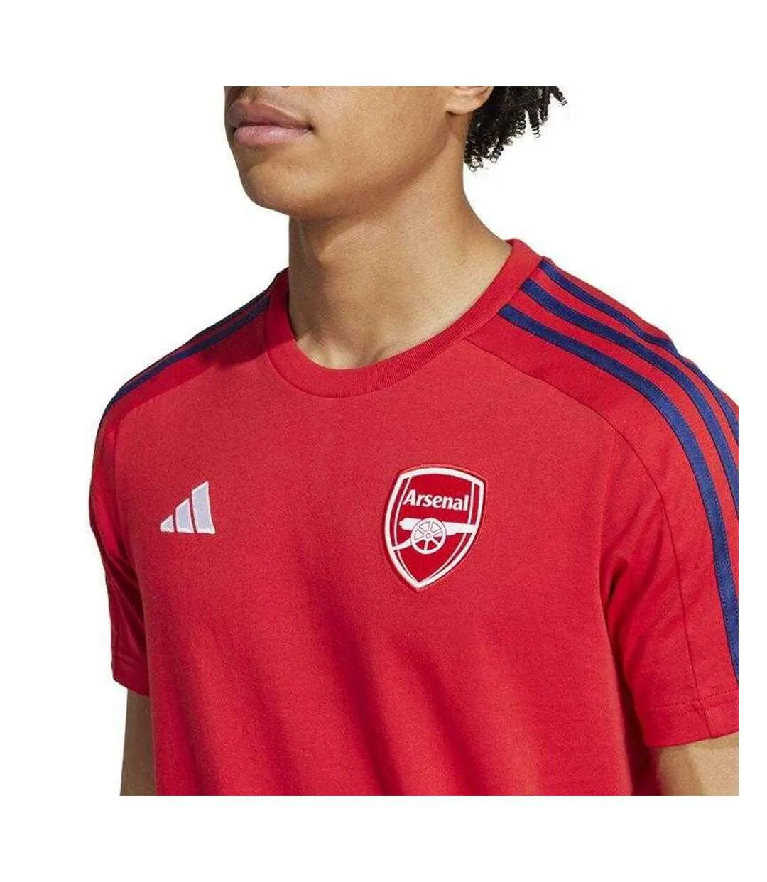 T-shirt Motif/style Arsenal Fc Dna Homme Rouge Adidas-4