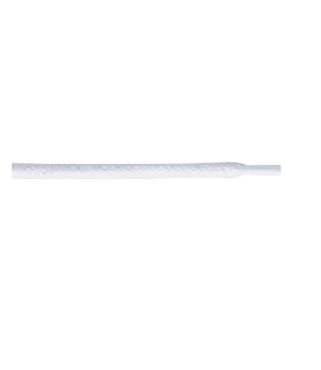 Lacets de sport rond blanc mixte