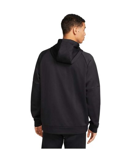 Sweat À Capuche Motif/style Swoosh Homme Noir Nike