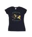 Disney Femme/Les femmes - T-shirt en coton Mickey Mouse Merry Kissmas (Bleu marine) - UTBI33559-1