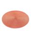 Set de Table Uni Zebulon 35cm Orange Brique-1