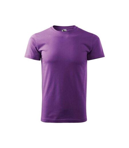 T-shirt Basic Homme Violet Malfini