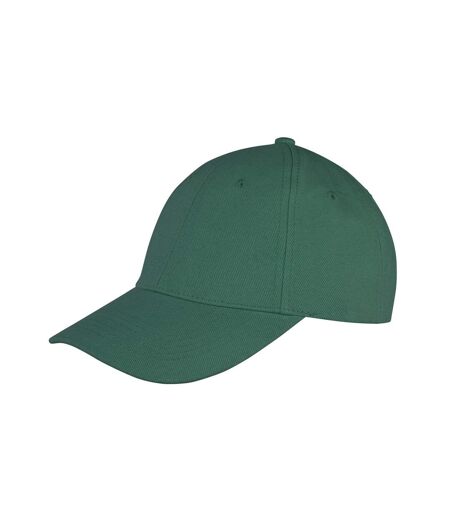 Result Headwear Memphis 6 Panel Brushed Cotton Low Profile Baseball Cap (Bottle Green) - UTRW9751