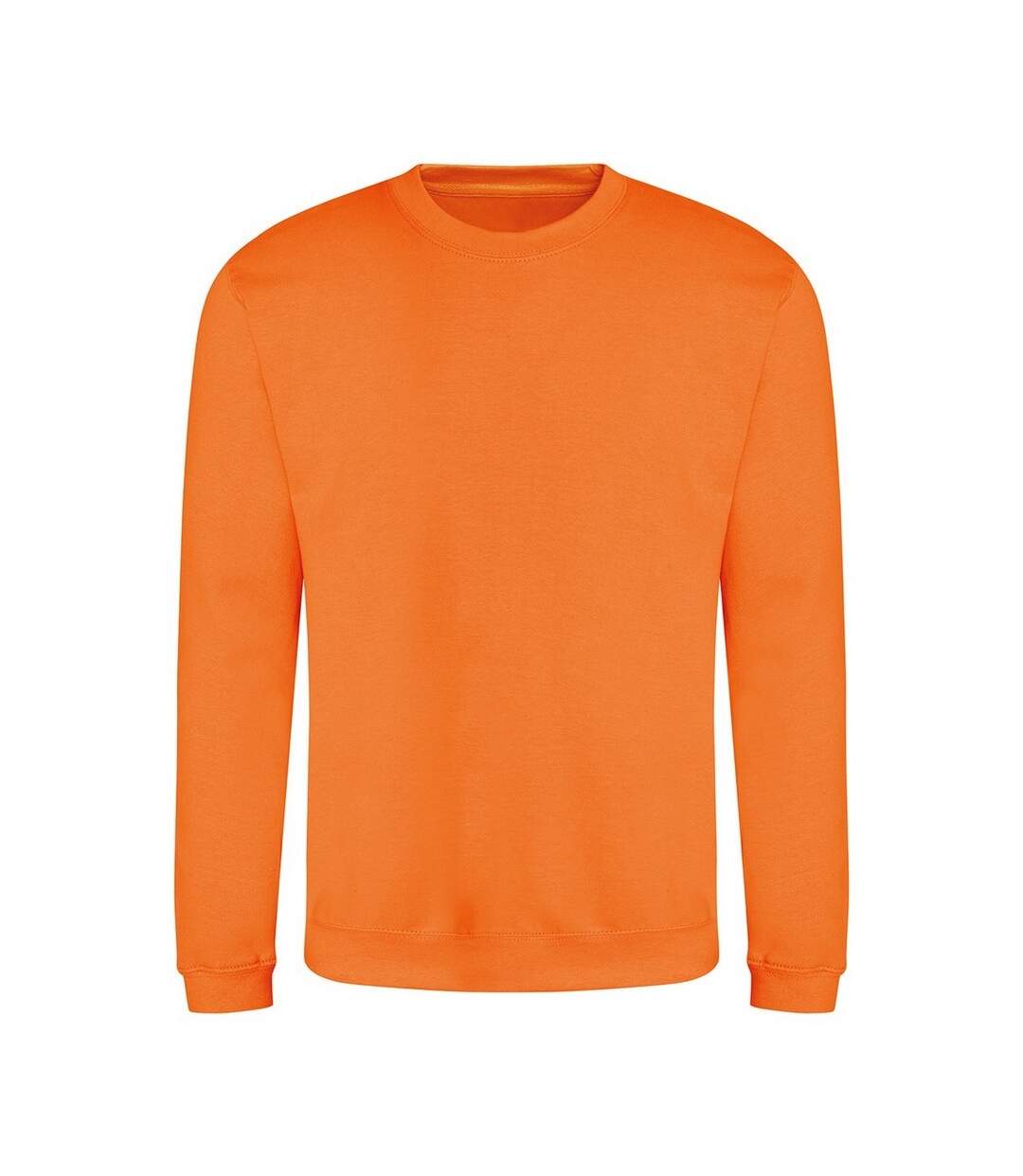 Sweat Adulte Orange Vif Awdis-1