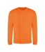 Sweat Adulte Orange Vif Awdis-1