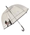 X-brella Womens/Ladies Clear Dog Umbrella (Scottie Dog) (One Size)