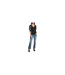 Womens/ladies Knitted Puff Sleeve Top Black Karl Lagerfeld-1