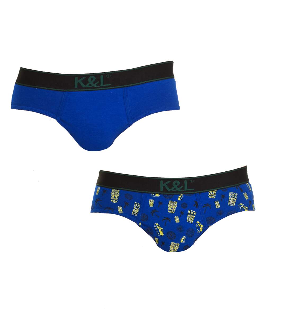 Pack-2 Funny Briefs breathable fabric KLS1 men