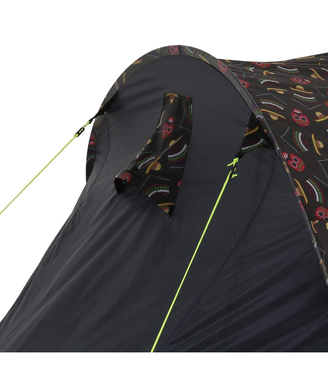 Regatta Malawi 2 Person Pop-Up Tent (Noir/Bourgogne) (Taille unique) - UTRG7685