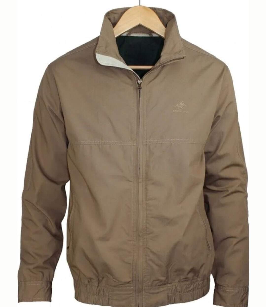WINCHESTER JONAS1B — Blouson zippé beige : confort respirant en pur coton-2
