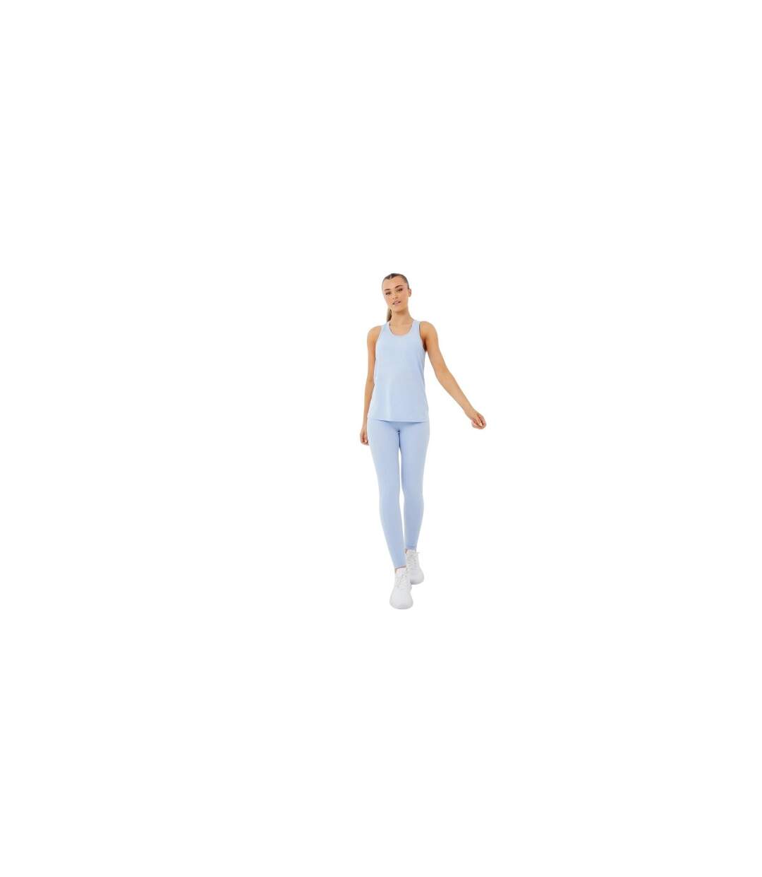Débardeur Femme Bleu Pâle USA-1