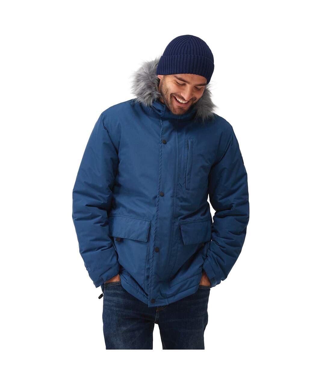 Veste imperméable salinger homme bleu amiral Regatta-4