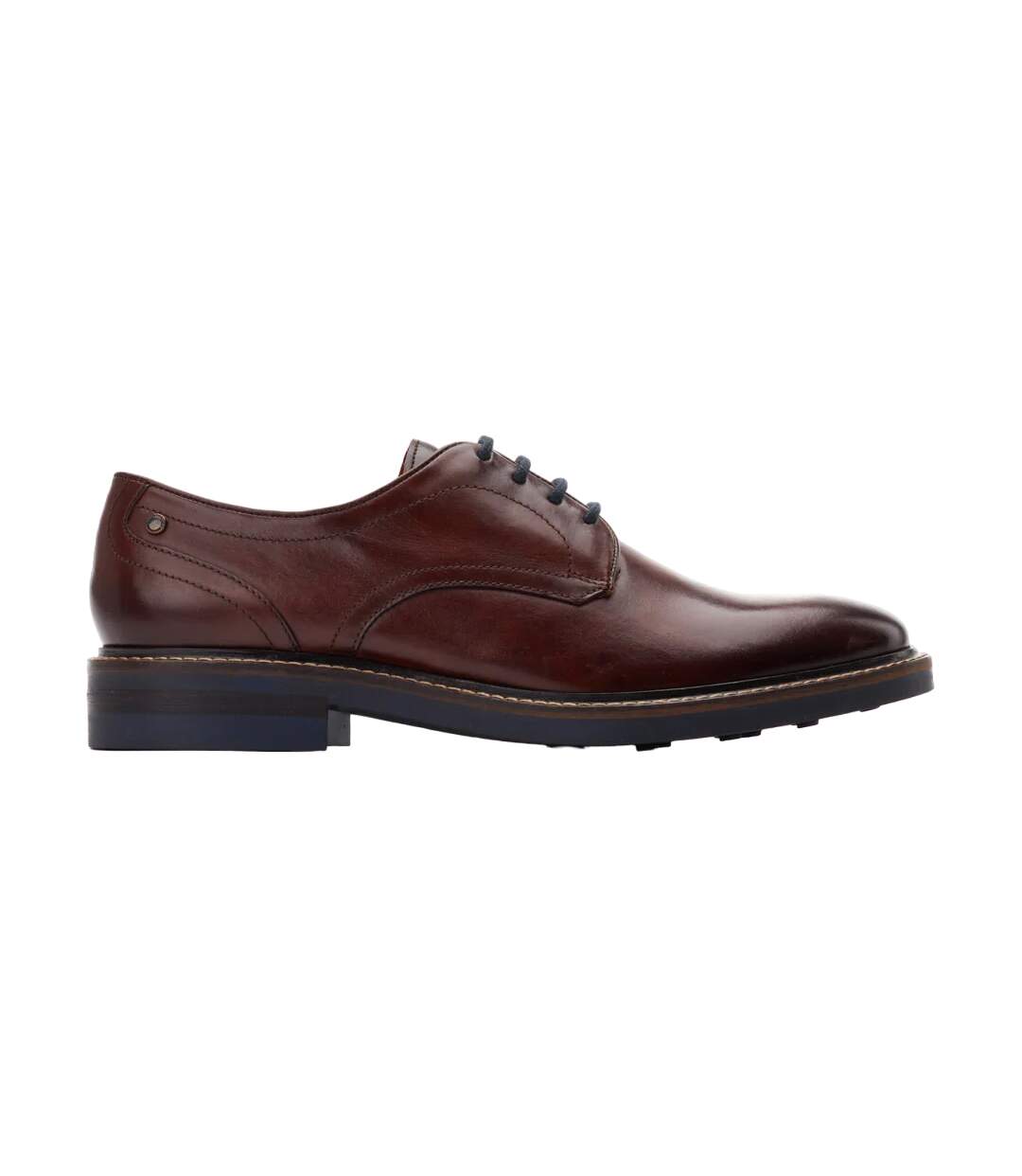 Derbies mawley homme marron Base London-4