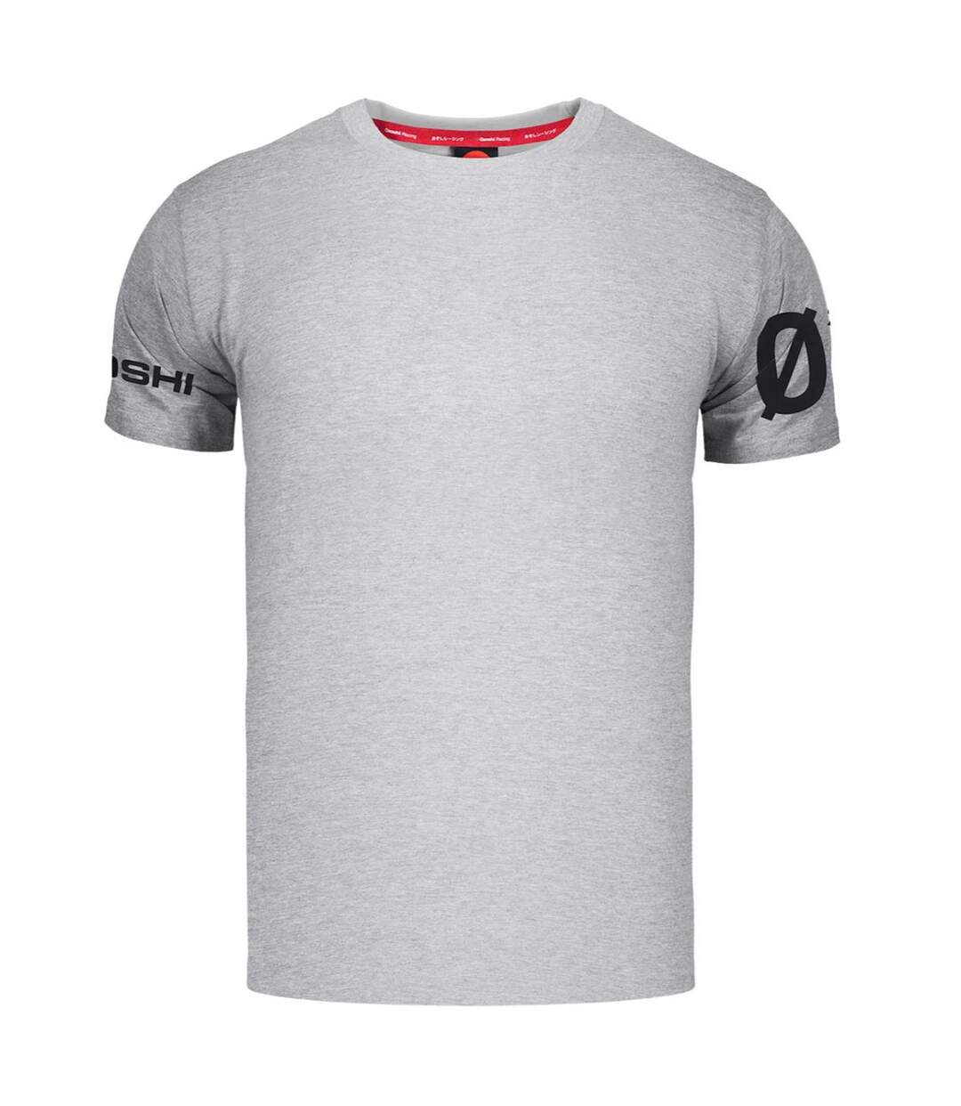 T-shirt Motif/style Imprimé Sur Manche Homme Gris Ozoshi-2
