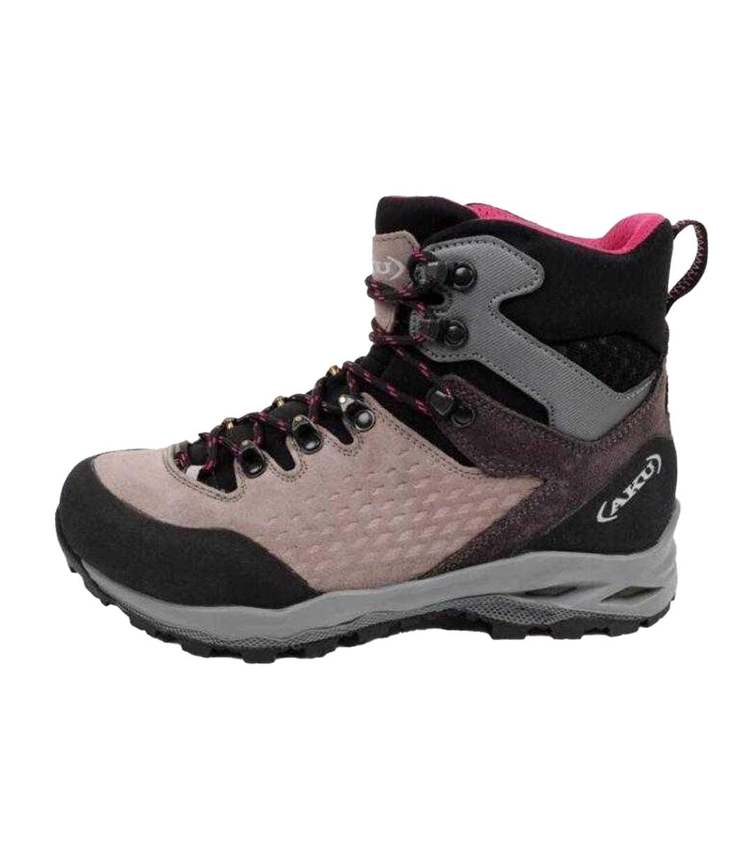 Womens/ladies Alterra Ii Leather Gore-tex Trekking Trainers Multicoloured Aku-3